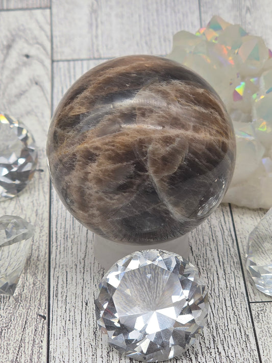 Black Moonstone Sphere
