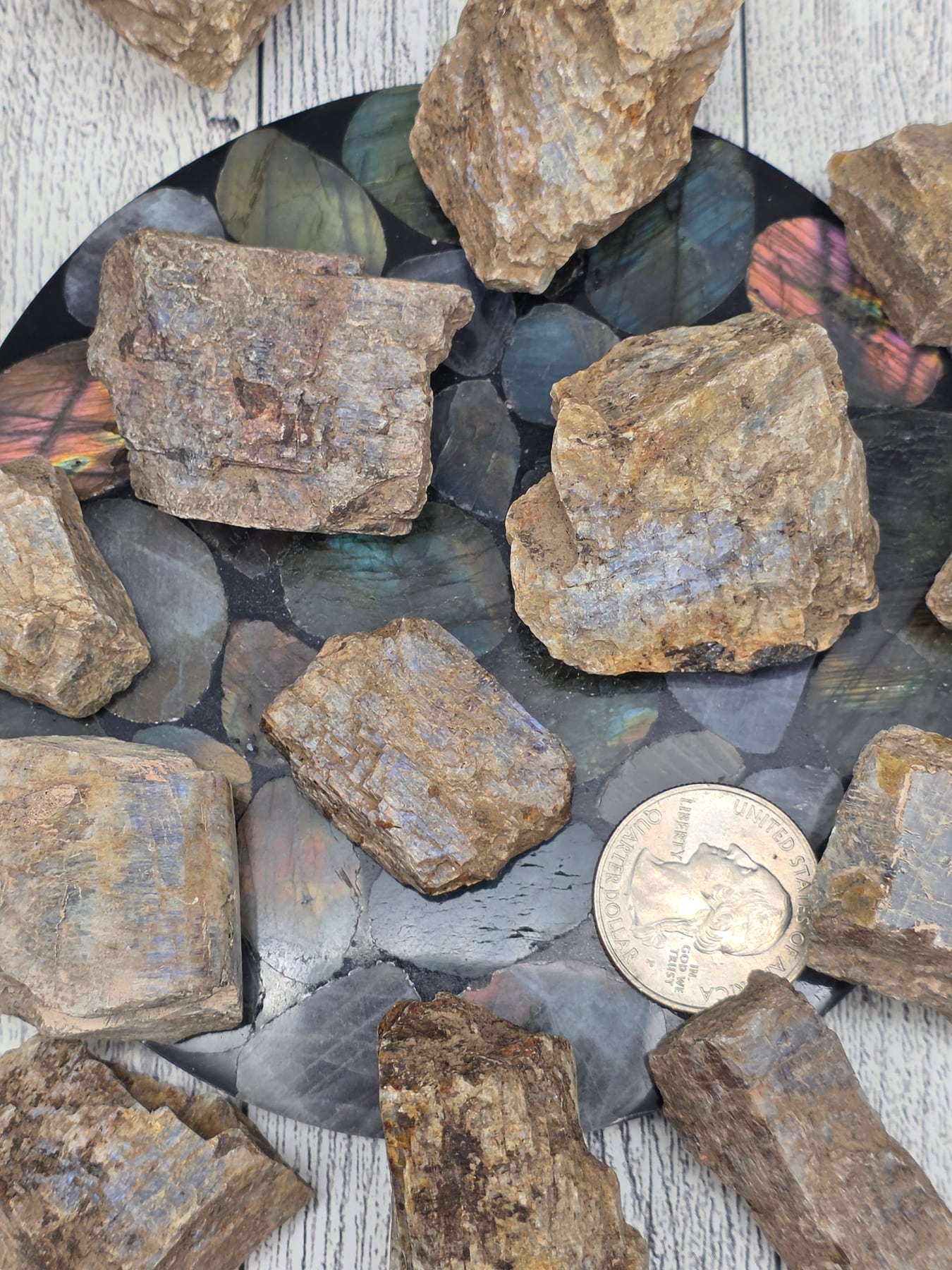 Raw Wisconsin Moonstone