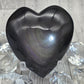 Rainbow Obsidian Heart