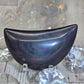 Rainbow Obsidian Moon Carving