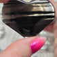 Midnight Lace Obsidian Heart