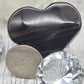 Midnight Lace Obsidian Heart