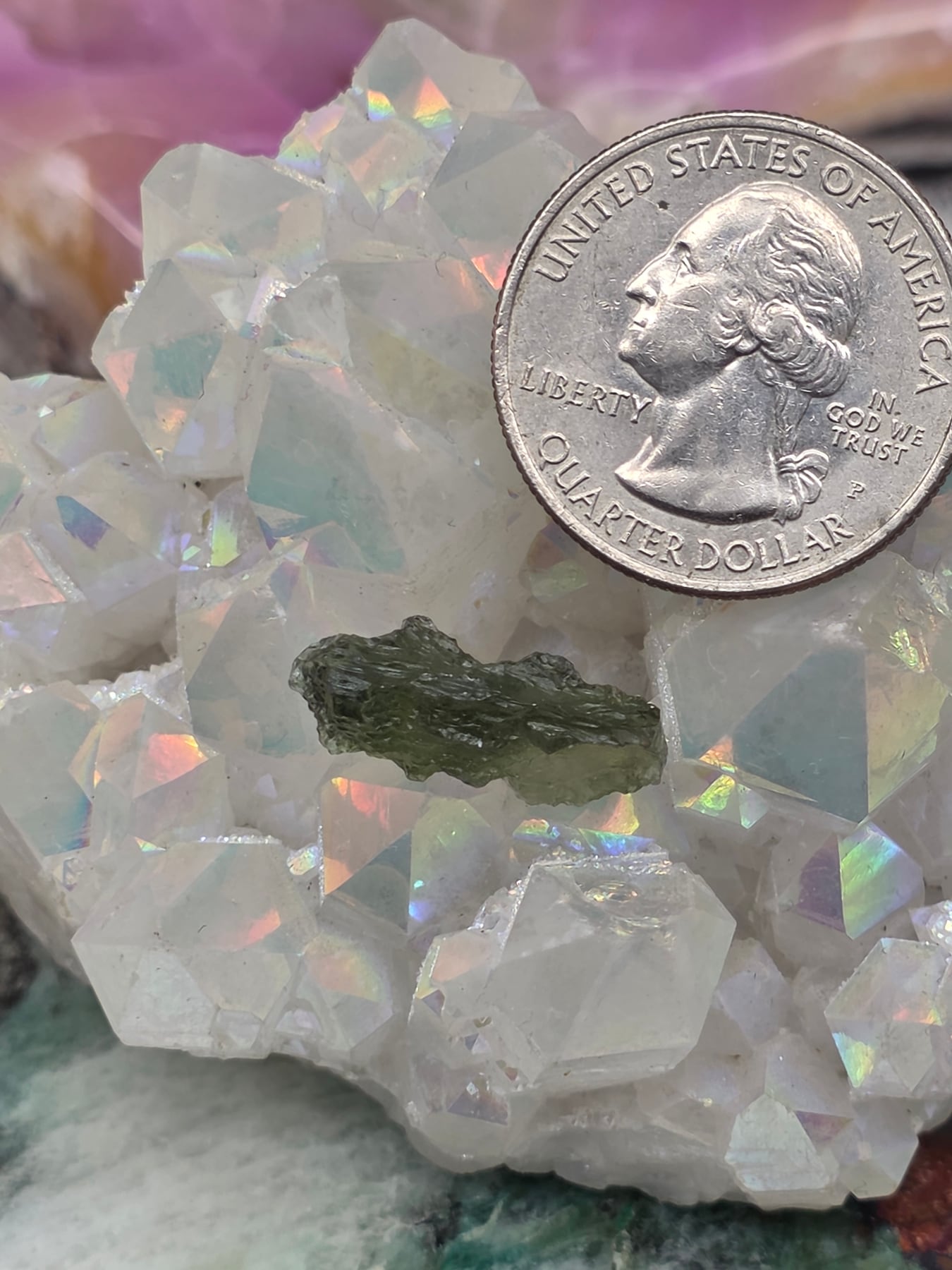 Moldavite Raw Pieces