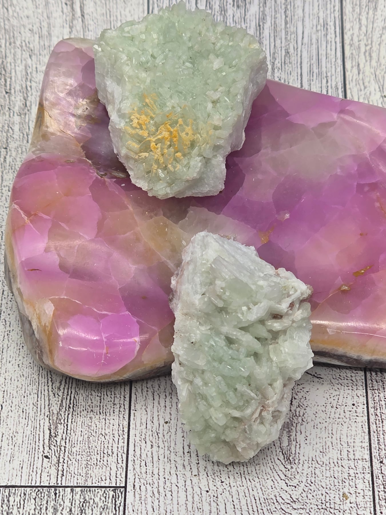 Small Prehnite Cluster