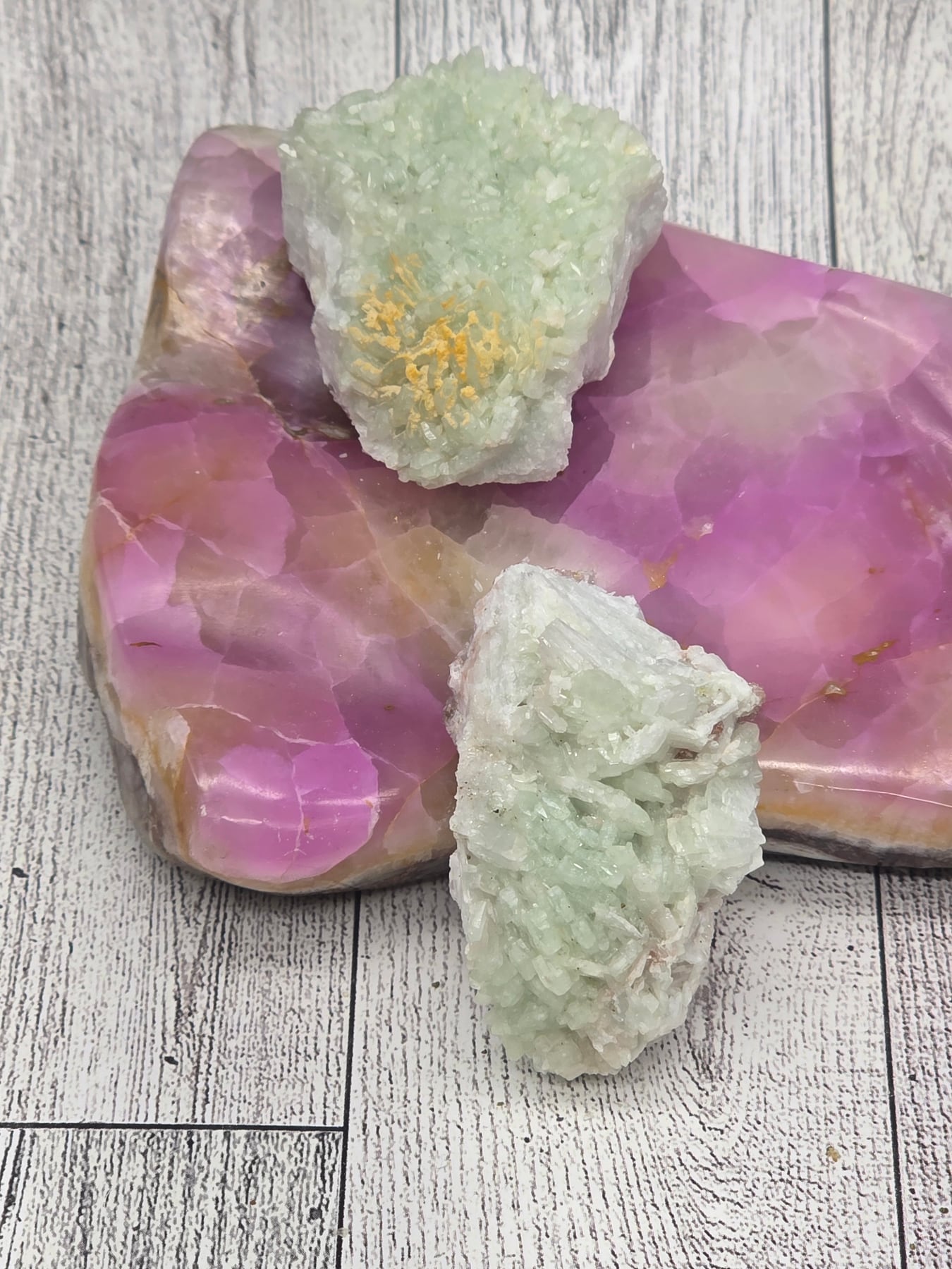 Small Prehnite Cluster