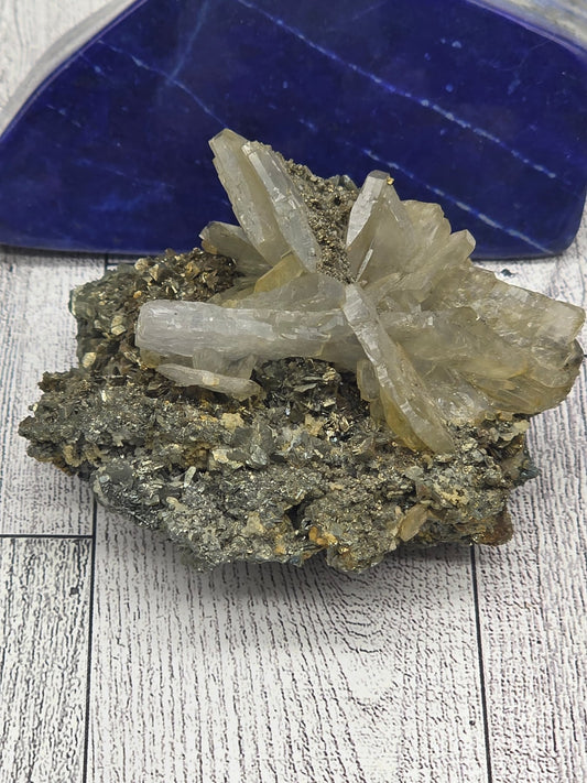 Pyrite and Calcite Specimen
