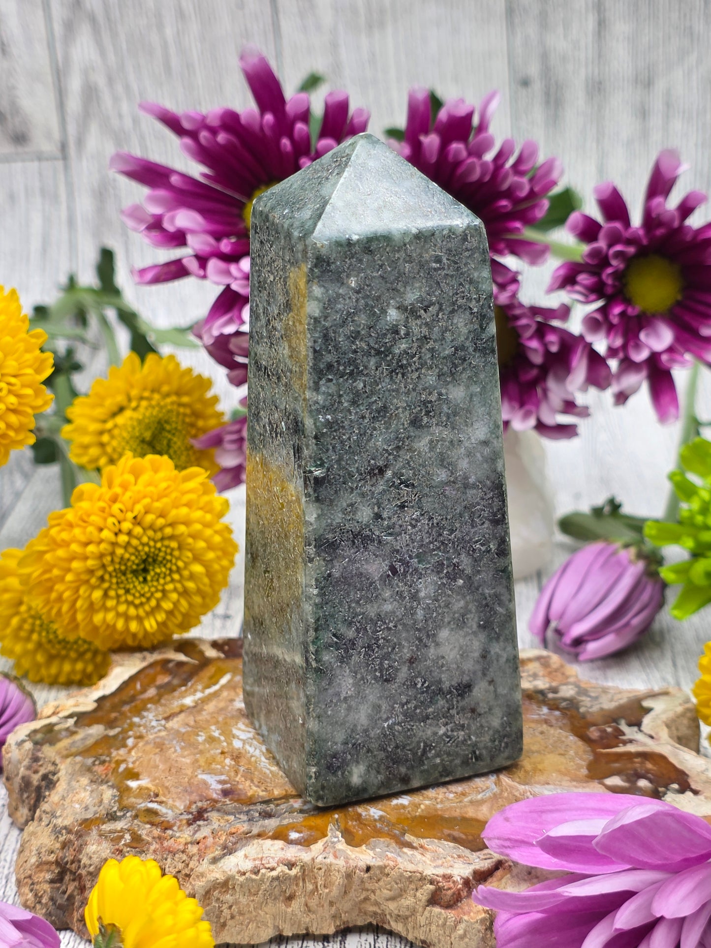 Green Kyanite Tower