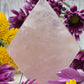 Rose Quartz Diamond Flame