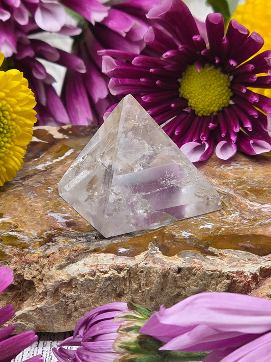 Clear Quartz Pyramid