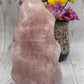 Large Rose Quartz Flame