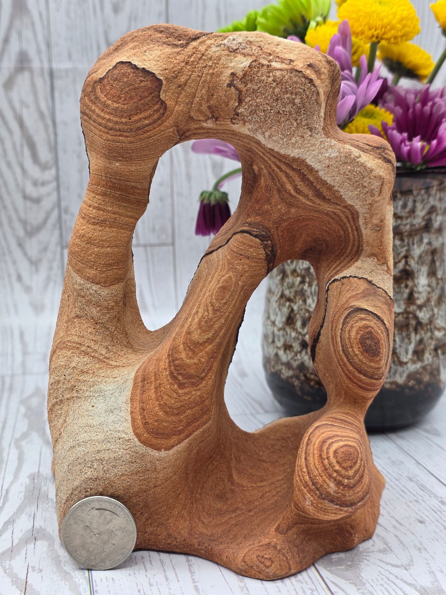 Sandstone Arch Carving