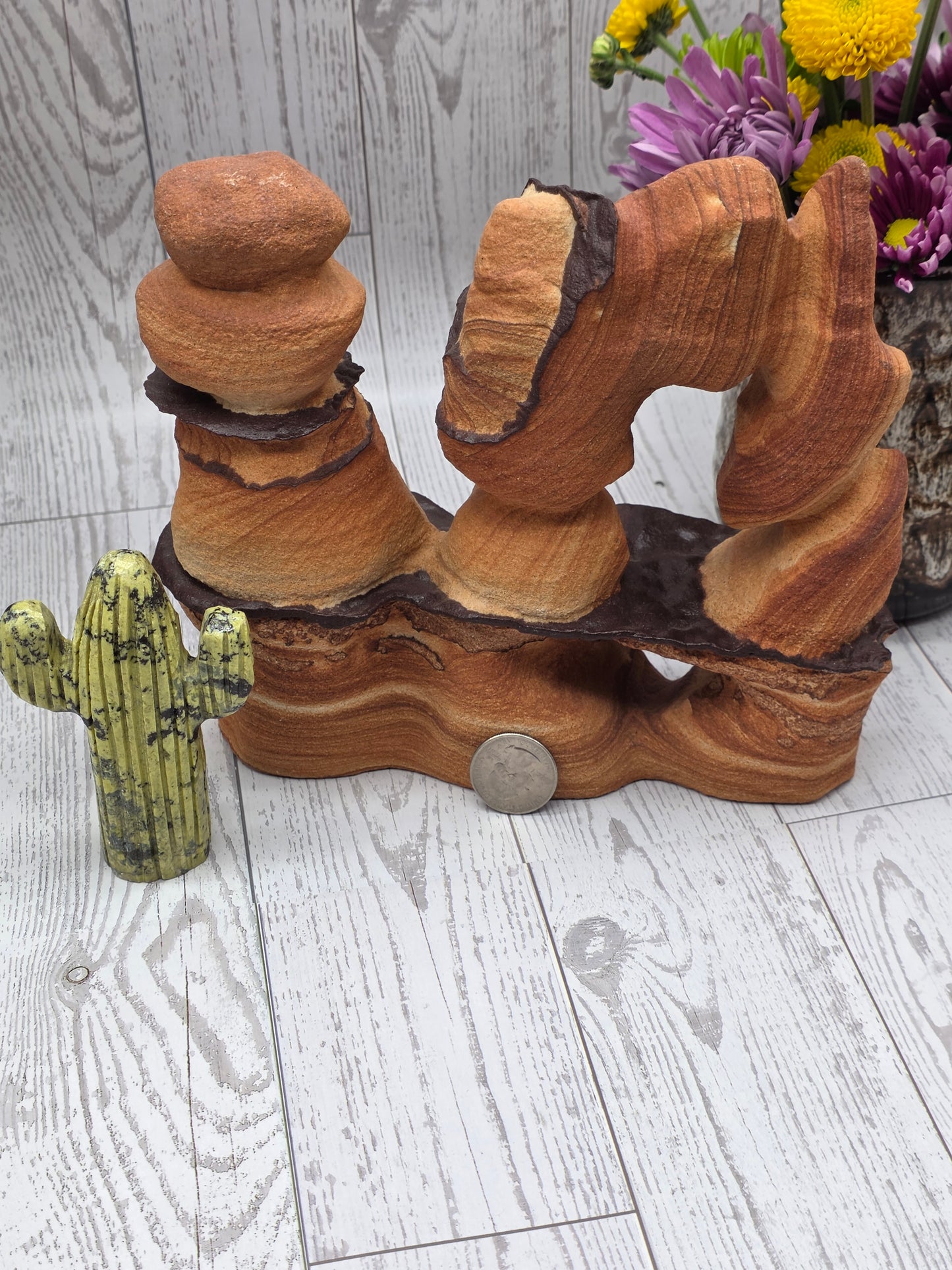 Sandstone Arch Carving
