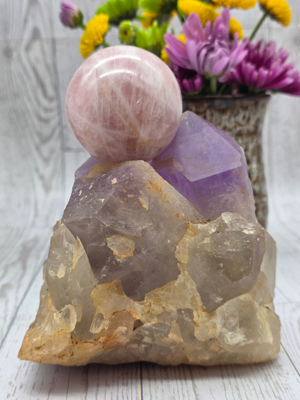 Large Natural Amethyst Point