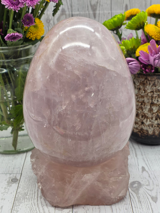 Rose Quartz Egg