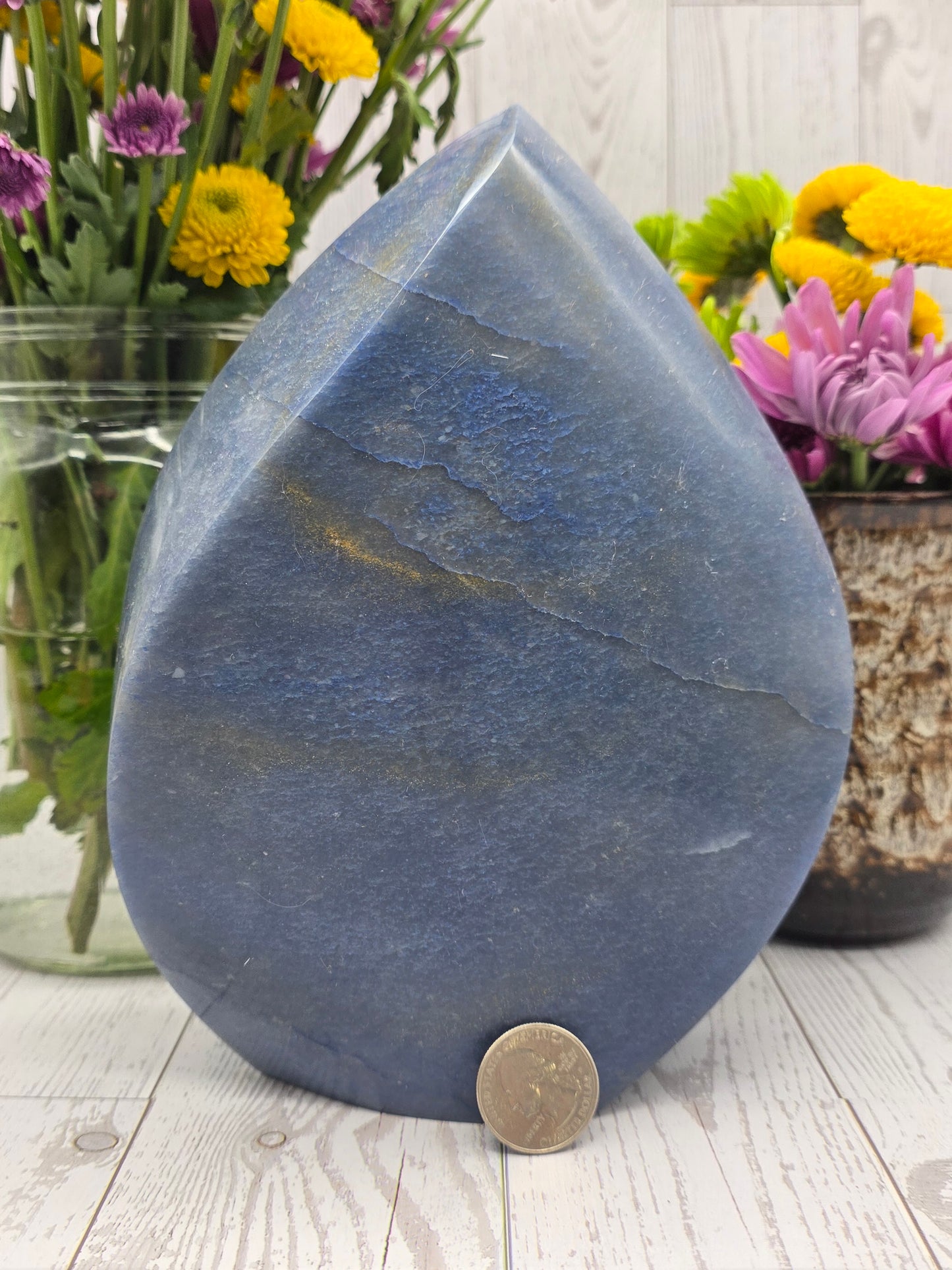 Dumortierite Flame