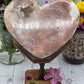 Pink Amethyst Heart