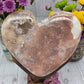 Pink Amethyst Heart
