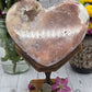 Pink Amethyst Heart