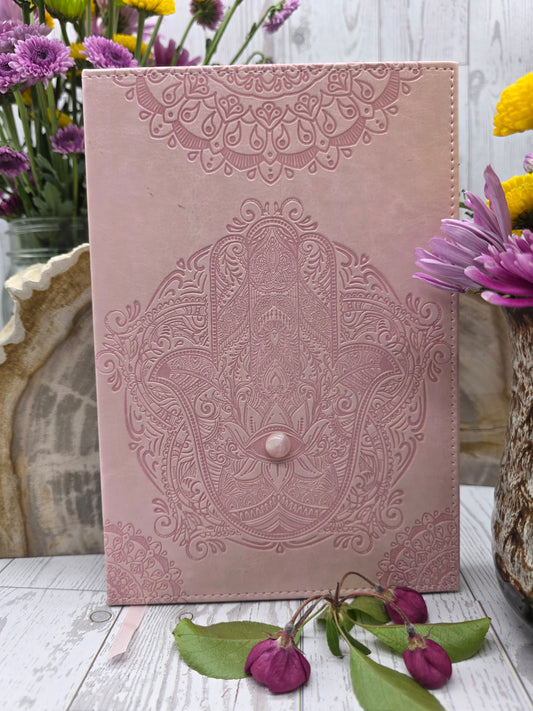 Pink Hamsa Journal
