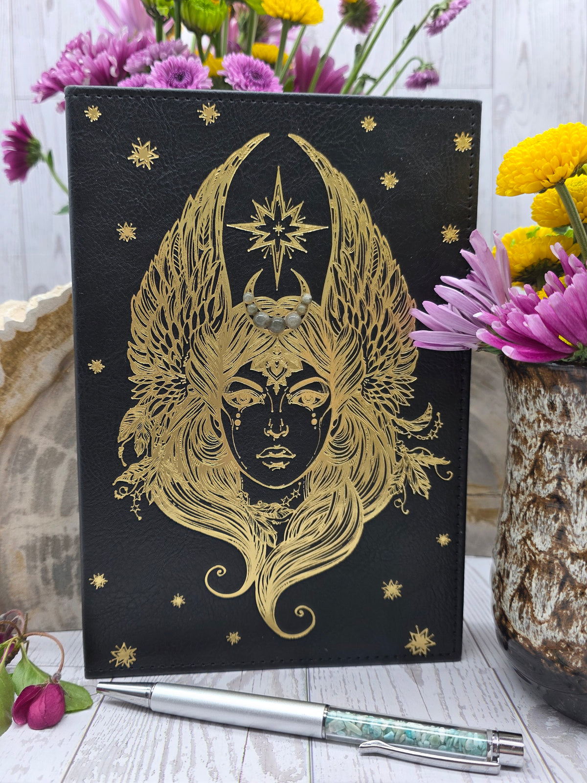 Goddess Journal with Labradorite
