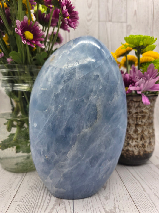 Blue Calcite Freeform
