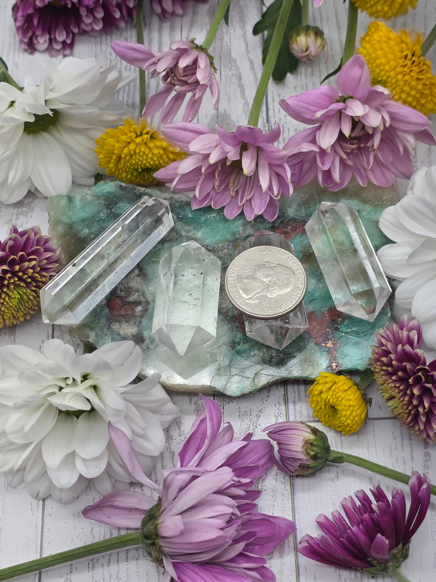 Clear Quartz Double Terminated Point