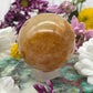 Golden Healer Quartz Sphere