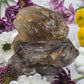 Elestial Smokey Quartz Cluster