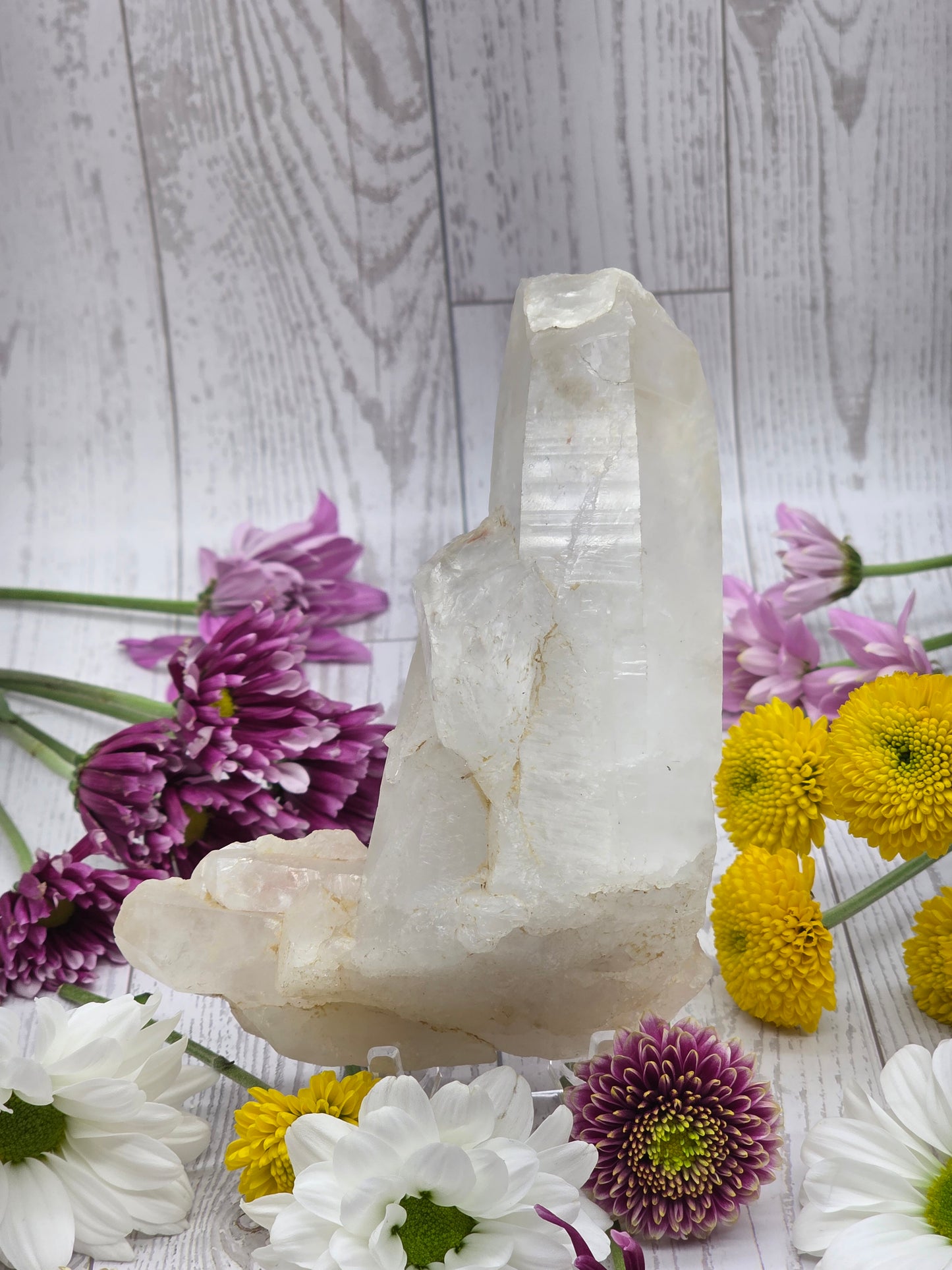 Large Lemurian Quartz Cluster