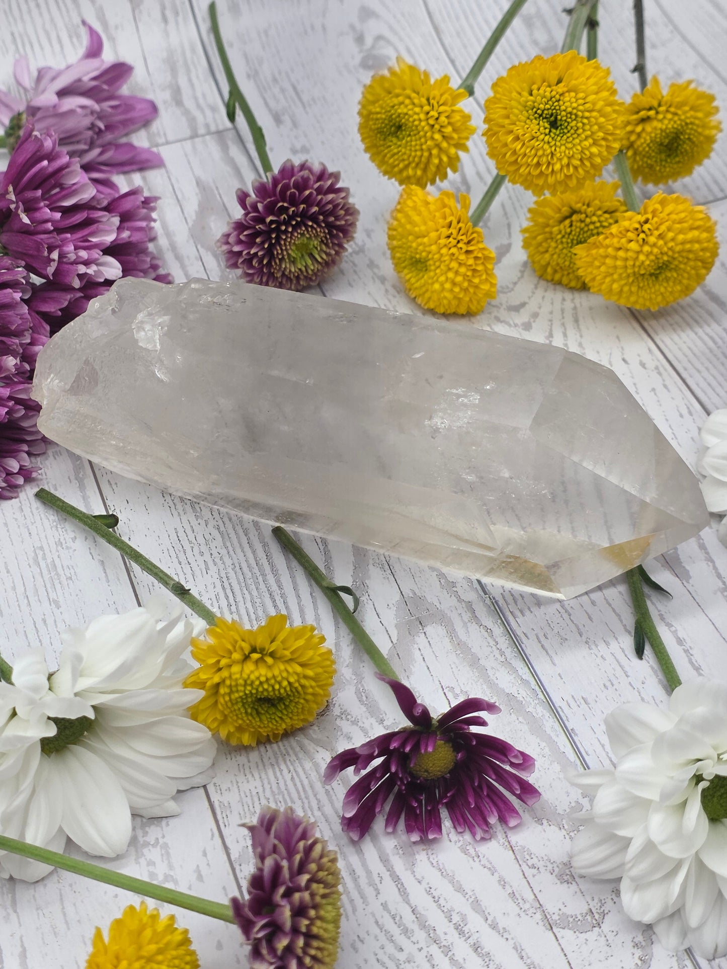Large Lumurian Quartz Point