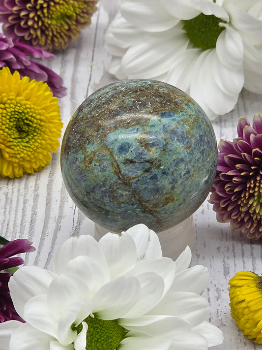 Ruby Kyanite Sphere