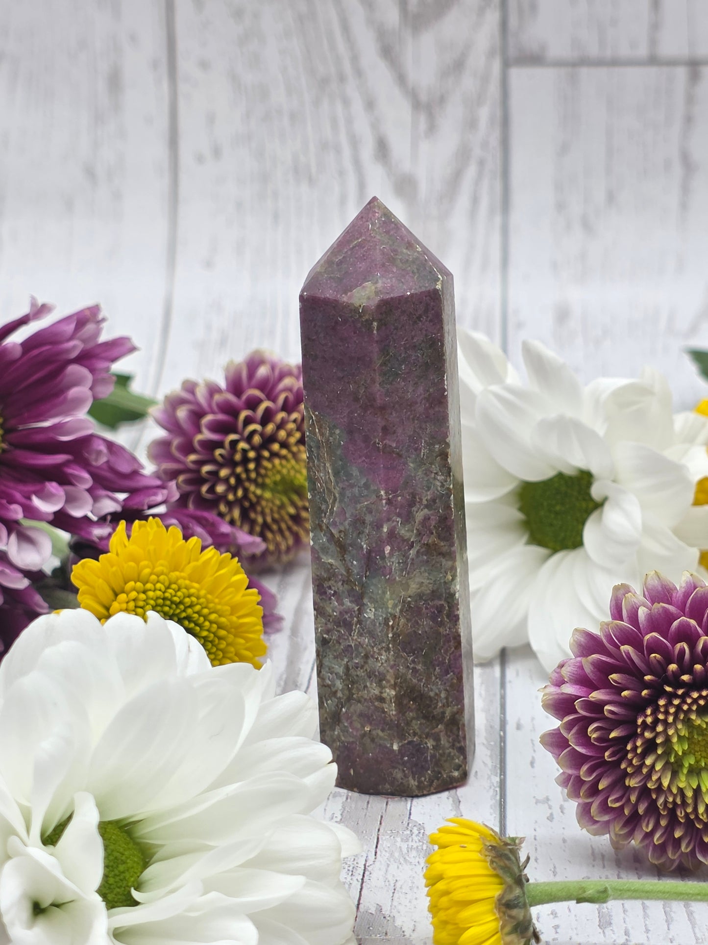 Ruby Fuchsite Tower