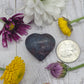 Ruby Kyanite Heart