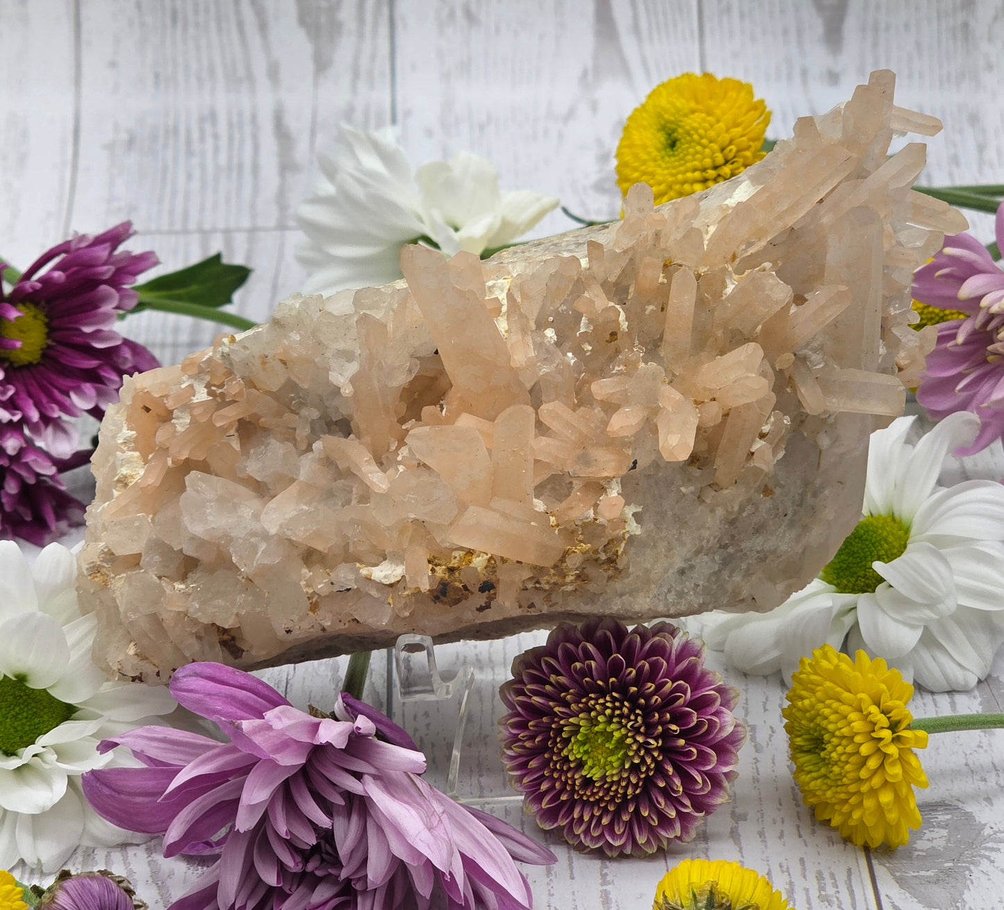 Hematoid Quartz Cluster