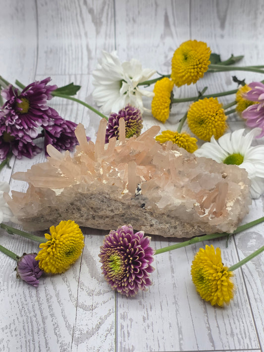 Hematoid Quartz Cluster