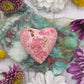 Rhodochrosite Heart