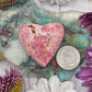 Rhodochrosite Heart