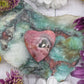 Rhodochrosite Heart
