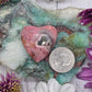 Rhodochrosite Heart