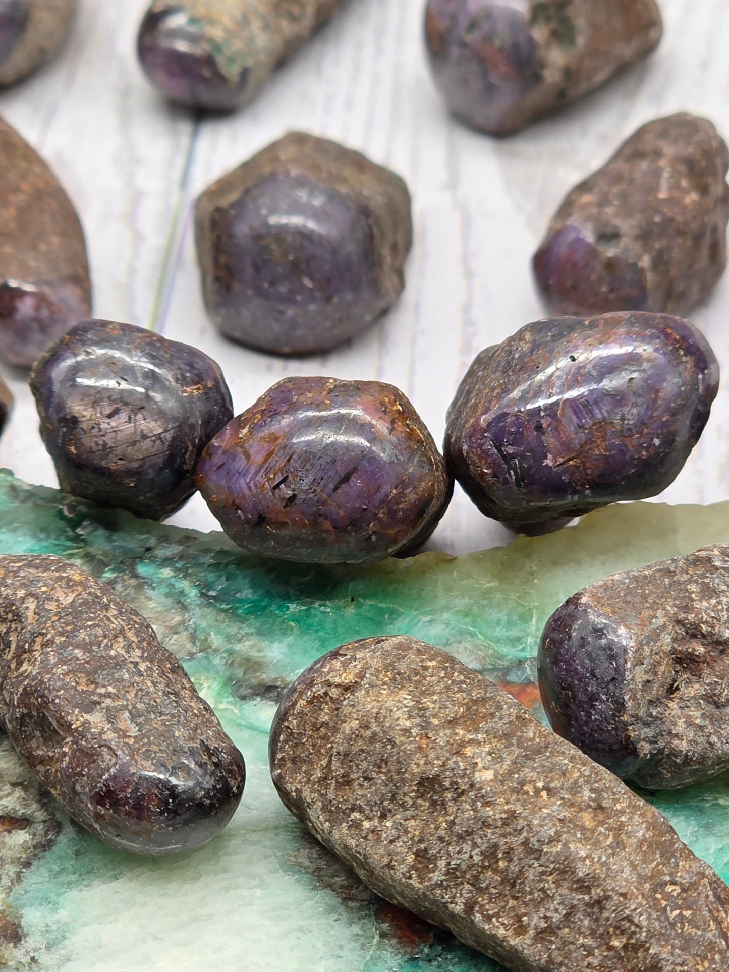 Raw Ruby Sapphire Specimens