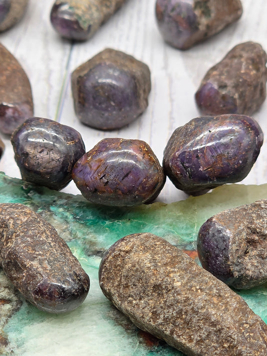 Raw Ruby Sapphire Specimens