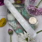 Selenite Chakra Wand
