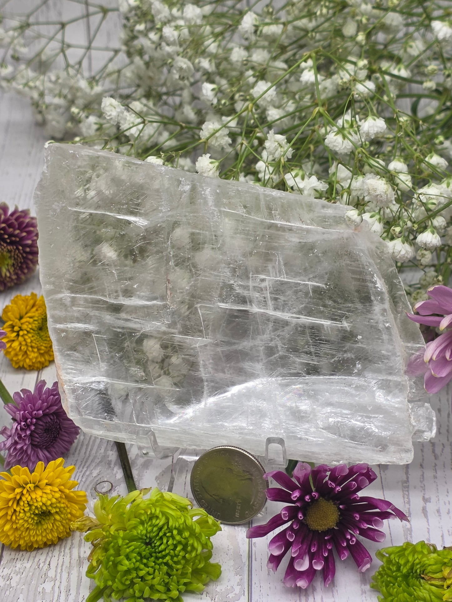 Selenite Slab