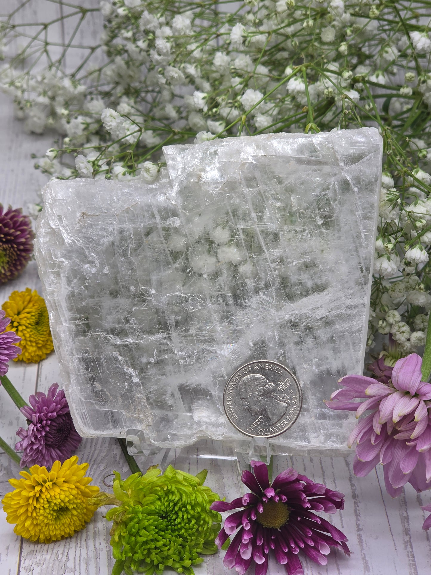 Selenite Slab