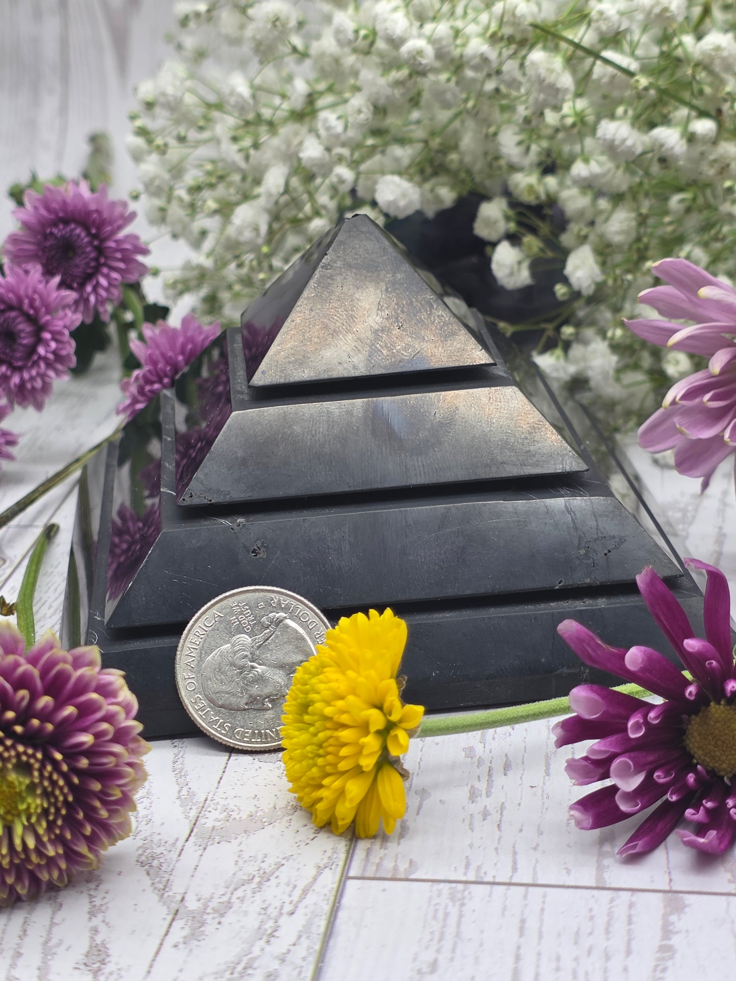 Shungite Pyramid - Wounded Warrior