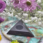 Shungite Triangle Sphere Stand