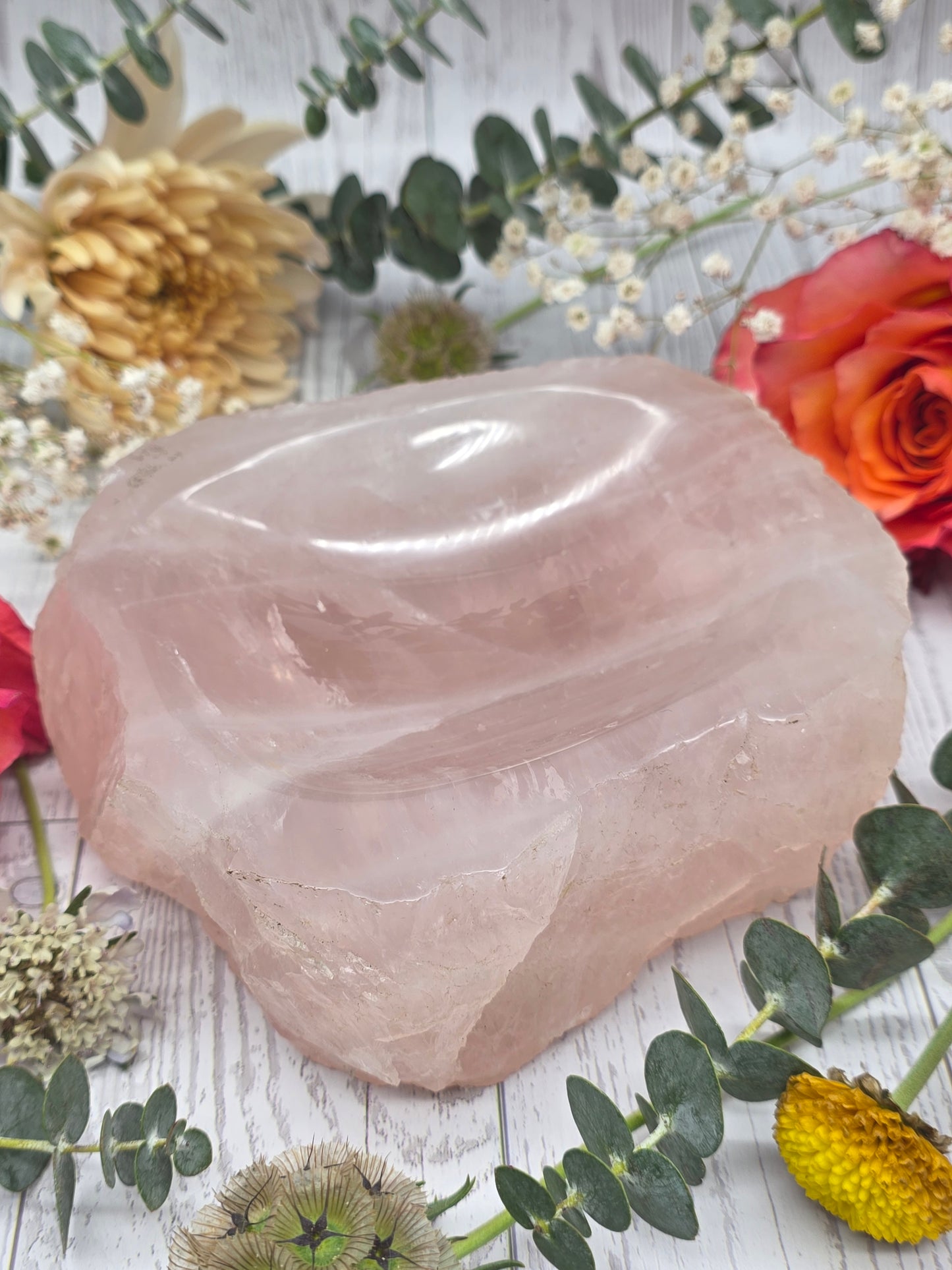 Rose Quartz Dish