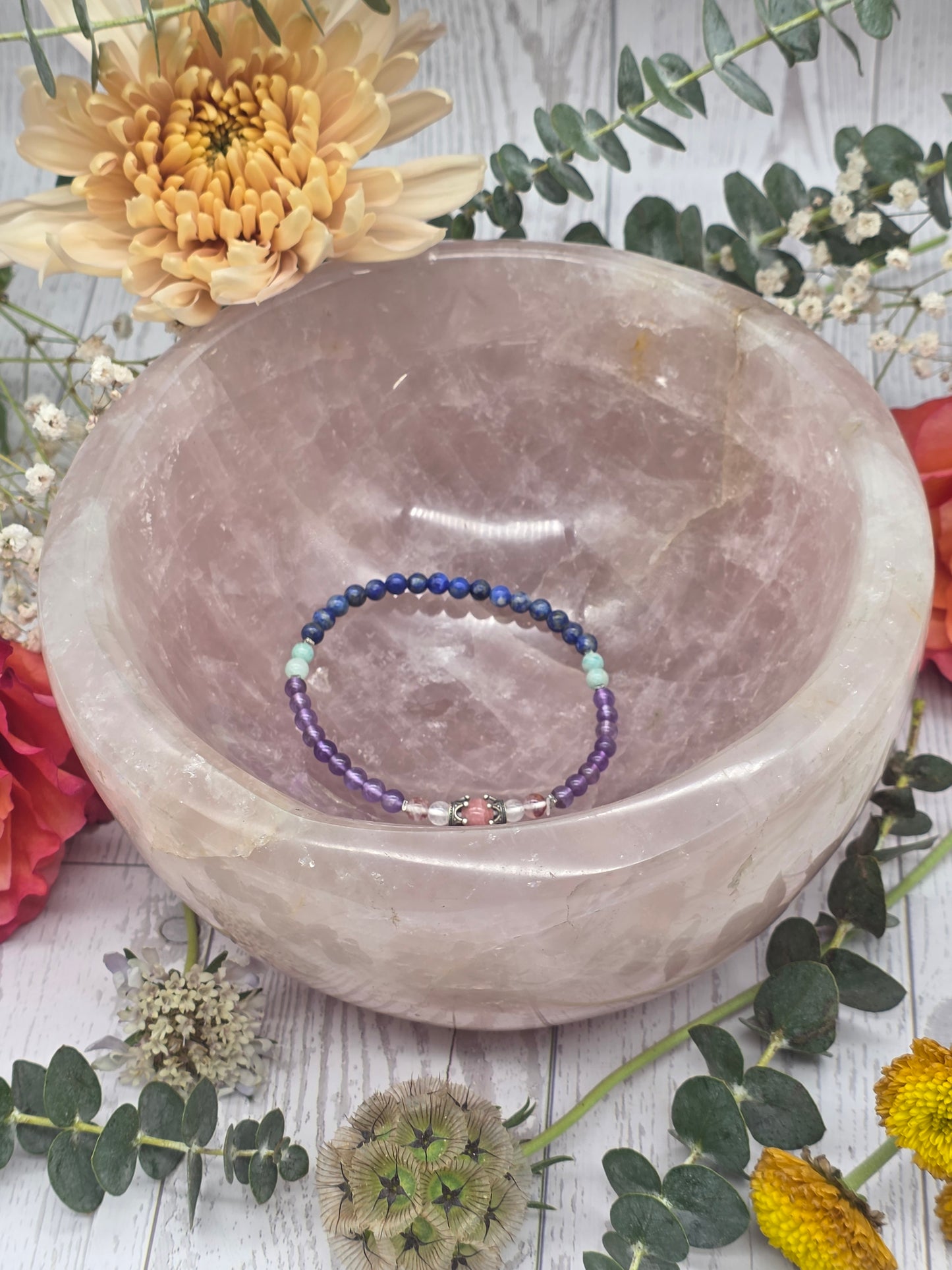 Large Rose Quartz Bowl