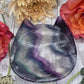 Rainbow Fluorite Cat Dish