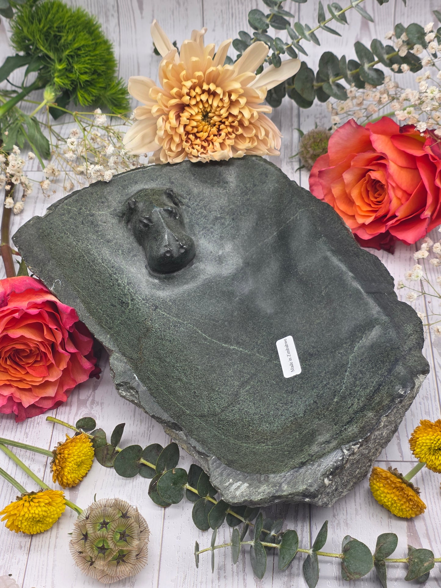 Serpentine Hippo Bowl